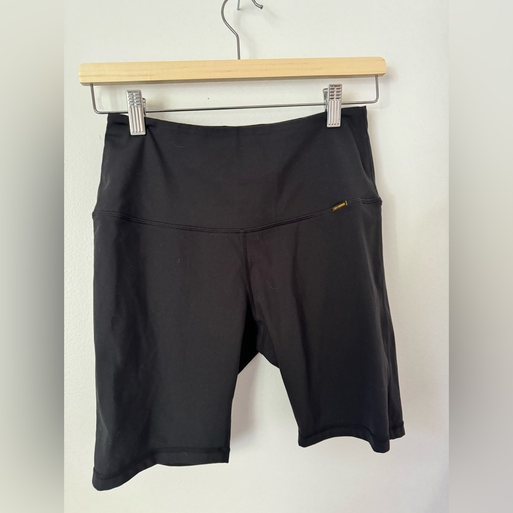 Black biker shorts